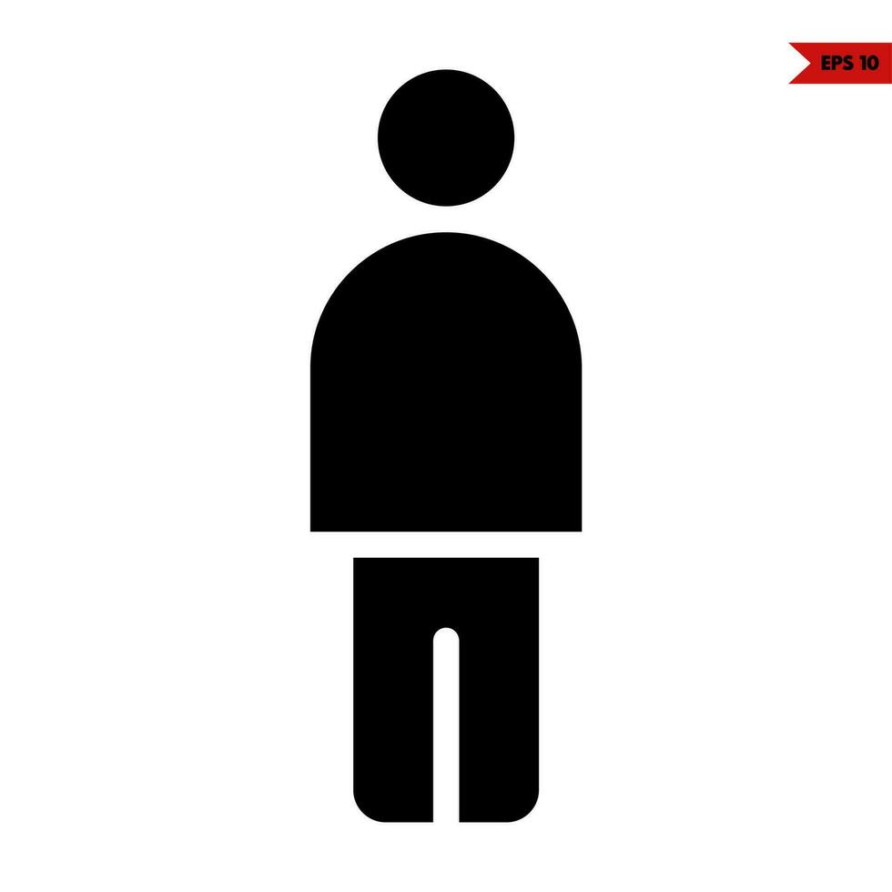 people work glyph icon vector