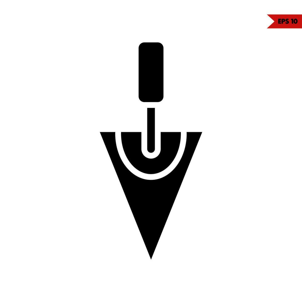 scope glyph icon vector