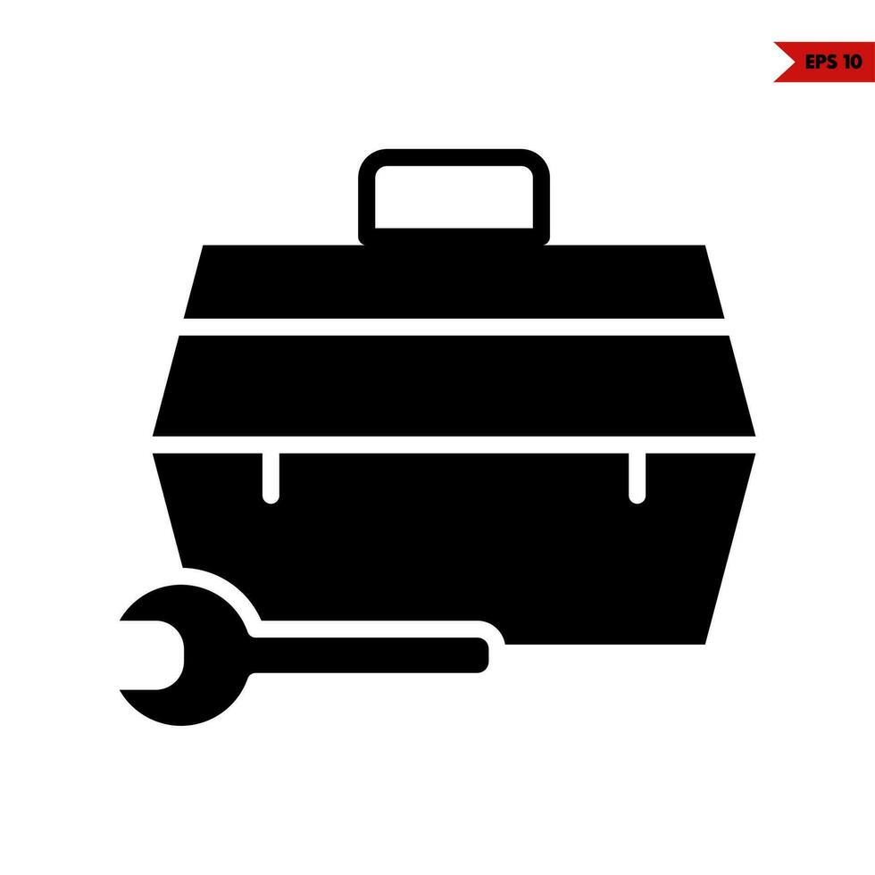 key tools with box tool glyph icon 24756815 Vector Art at Vecteezy