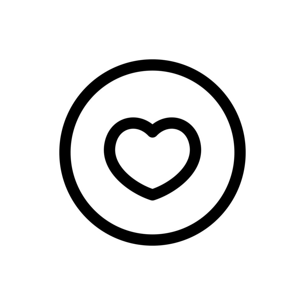 Simple Love icon. The icon can be used for websites, print templates, presentation templates, illustrations, etc vector