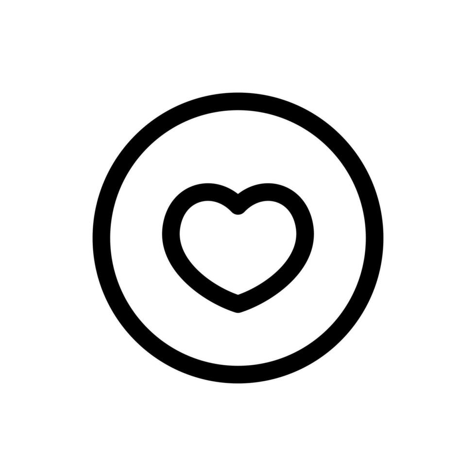 Simple Love icon. The icon can be used for websites, print templates, presentation templates, illustrations, etc vector