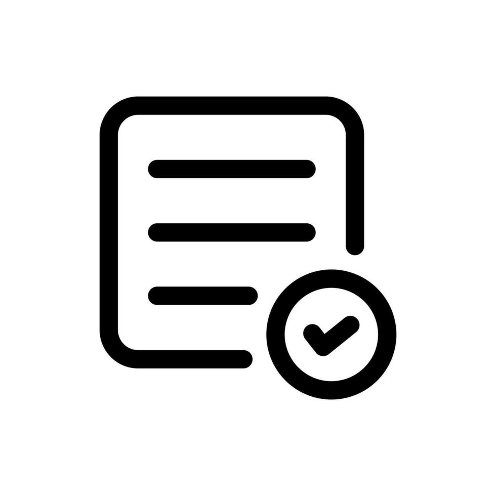 Simple Test icon. The icon can be used for websites, print templates, presentation templates, illustrations, etc vector