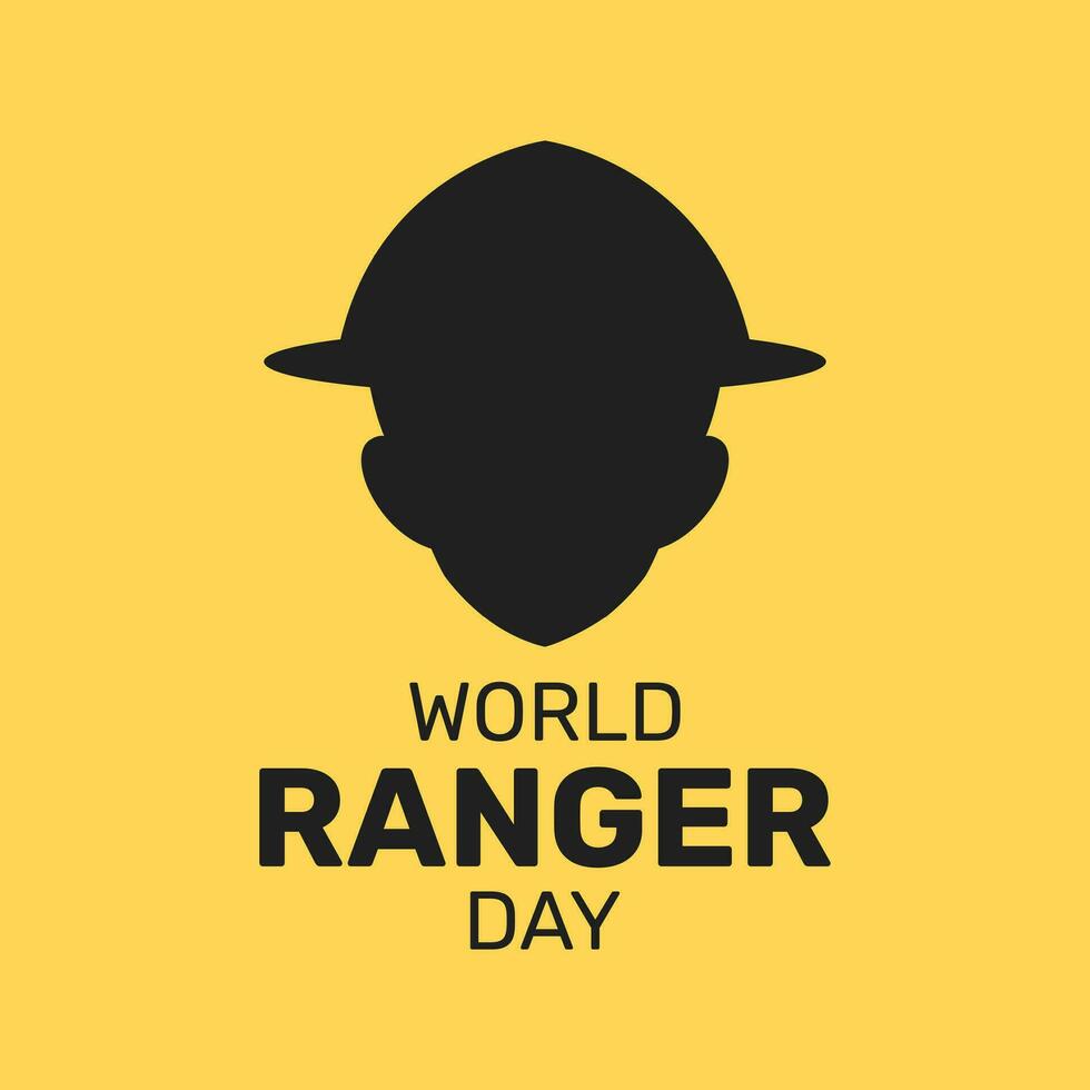 Vector illustration of World Ranger Day in flat design 24758235 Vector