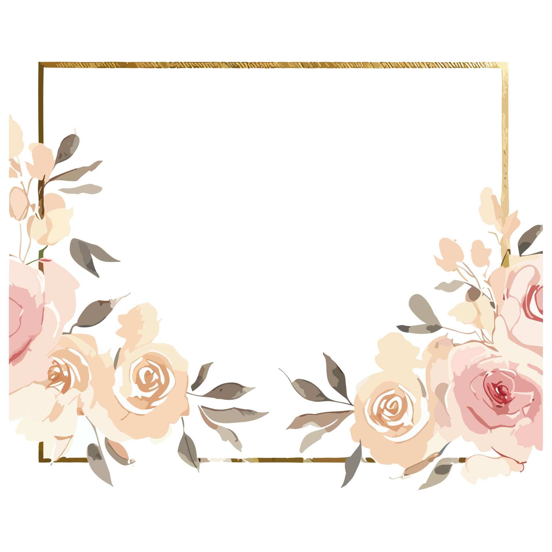 Flower border transparent background 24758644 PNG