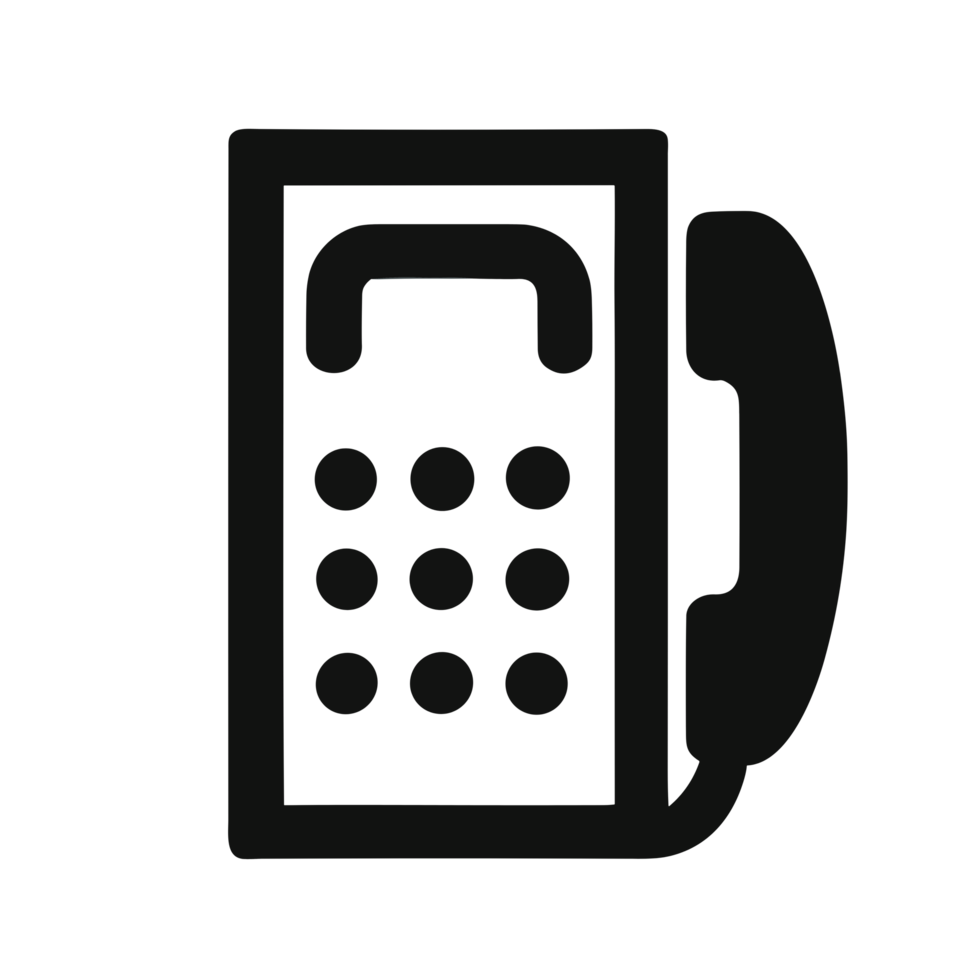 Telephone icon transparent background 24758668 PNG