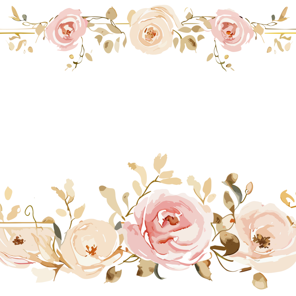 Flower border transparent background 24758720 PNG