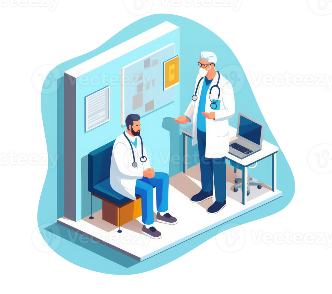 The design involves consultation with a physician . png