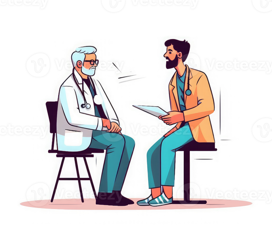 doctor patient treatment elements . png