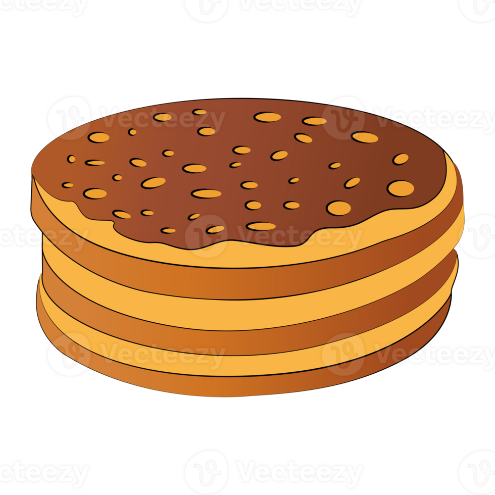 Schokoladen Pfannkuchen Clipart Schokoladen Pfannkuchen Clipart