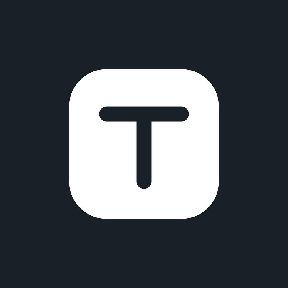 Text overlay white pixel perfect solid ui icon. Adding caption to video ...