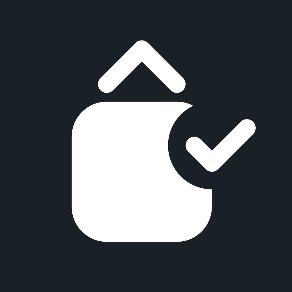 Jump animation applying white pixel perfect solid ui icon. Add video effect. Footage changes. Silhouette symbol for dark mode. Glyph pictogram on black space for web, mobile. Vector isolated image