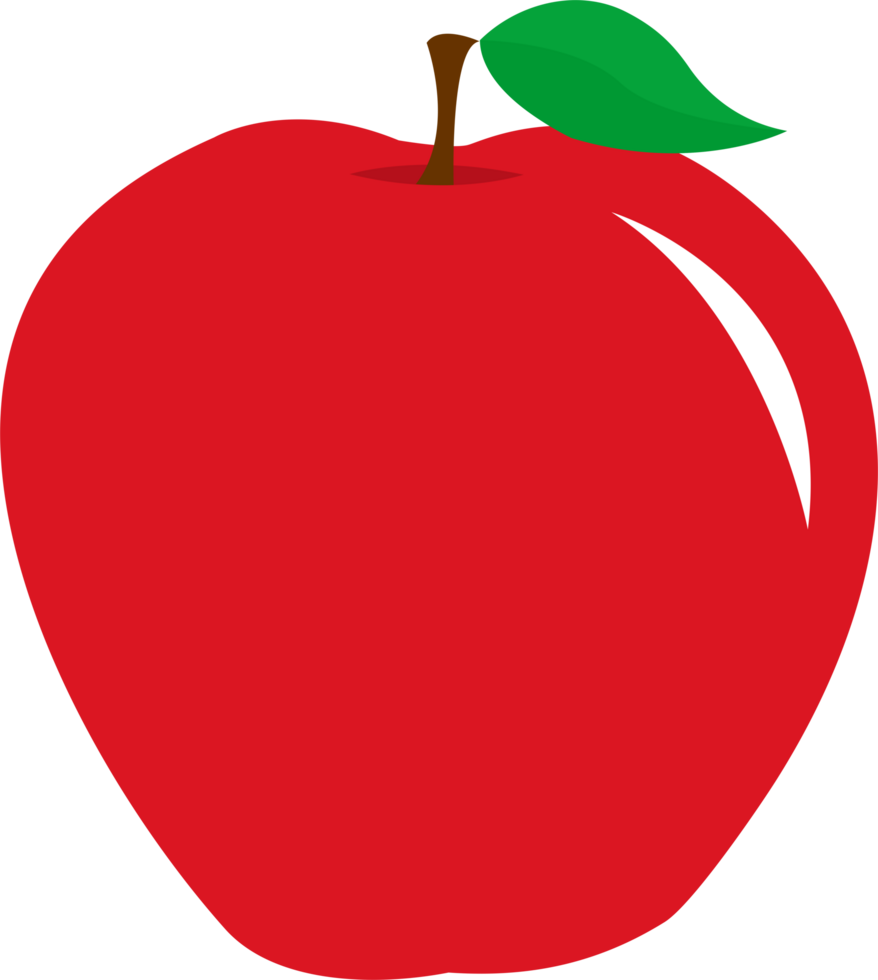 Apfel Symbol Symbol Logo transparent Hintergrund png