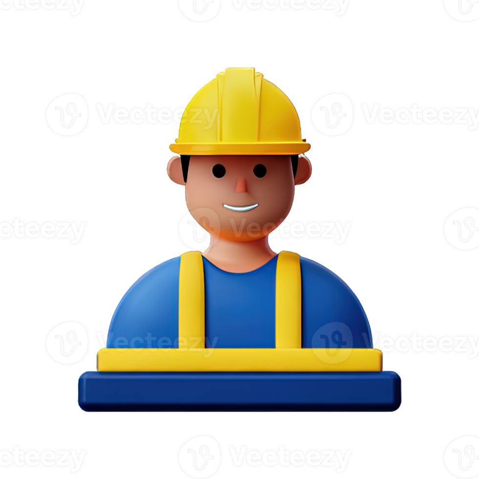 Engineer 3D Illustration png