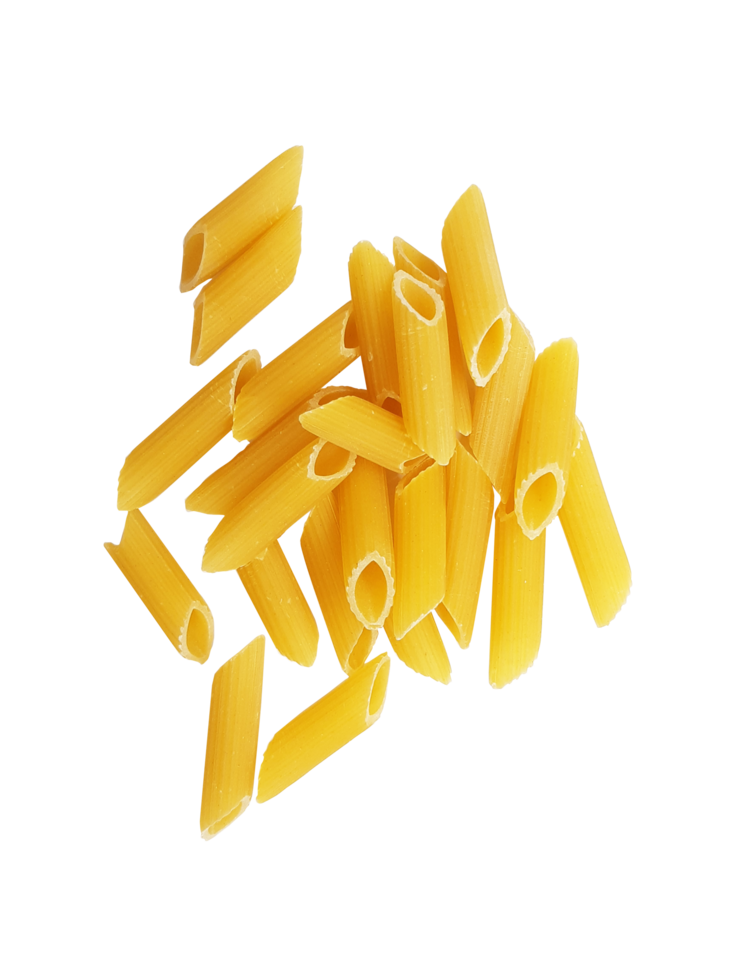 Pasta isoliert Nahansicht Aussicht png