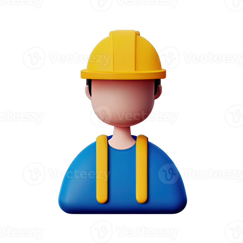 Engineer 3D Illustration png