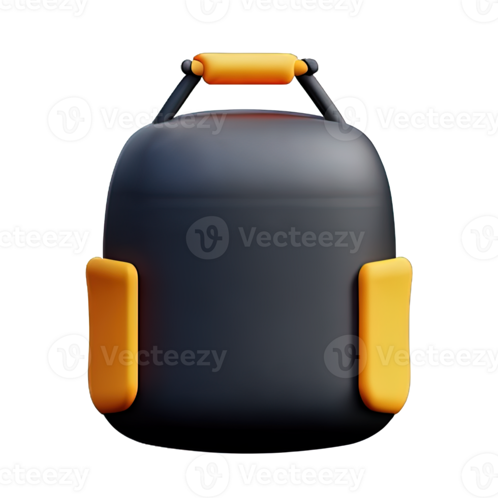 3d bag outdoor camping png
