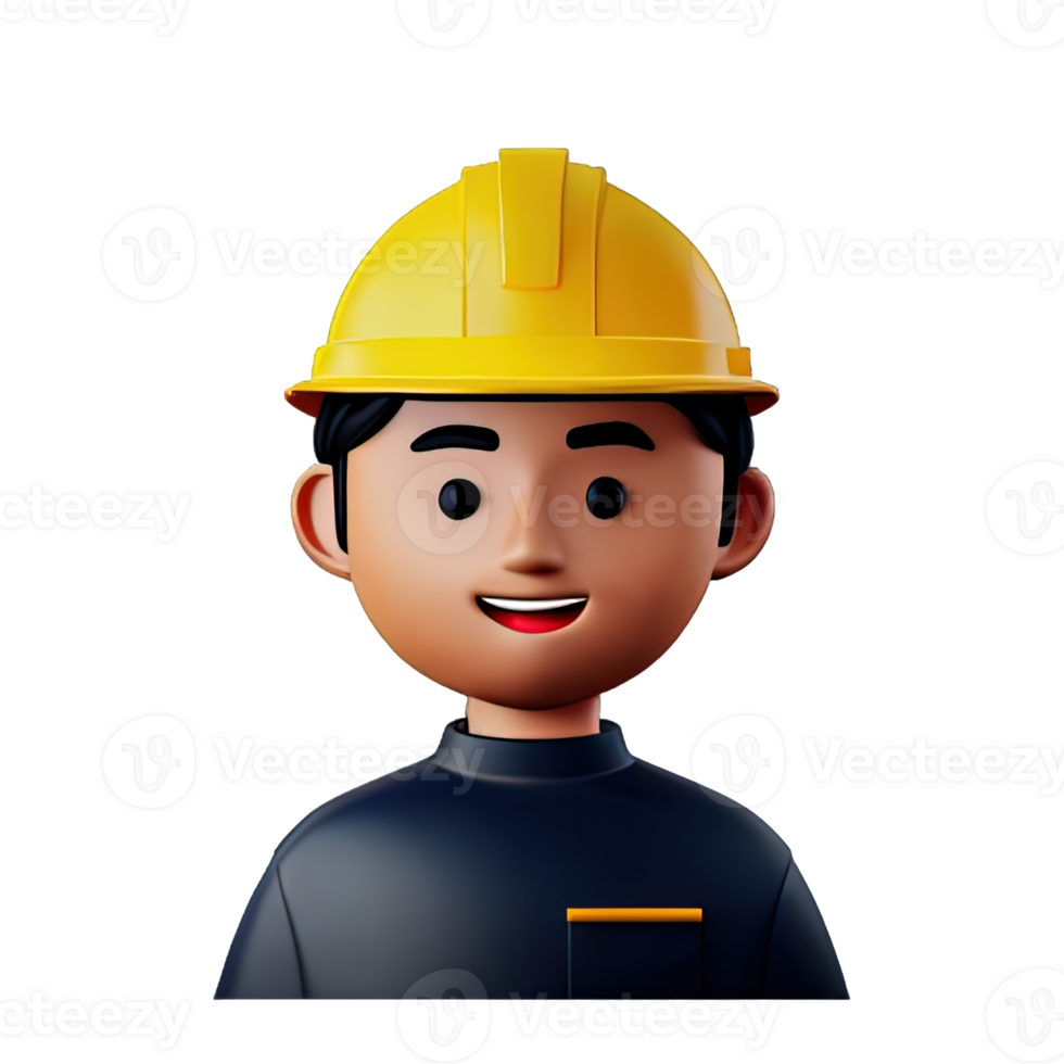 Engineer 3D Illustration png