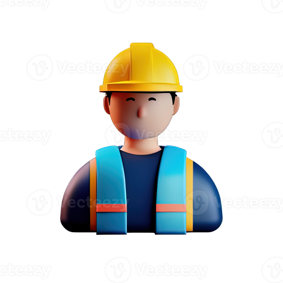 Engineer 3D Illustration png
