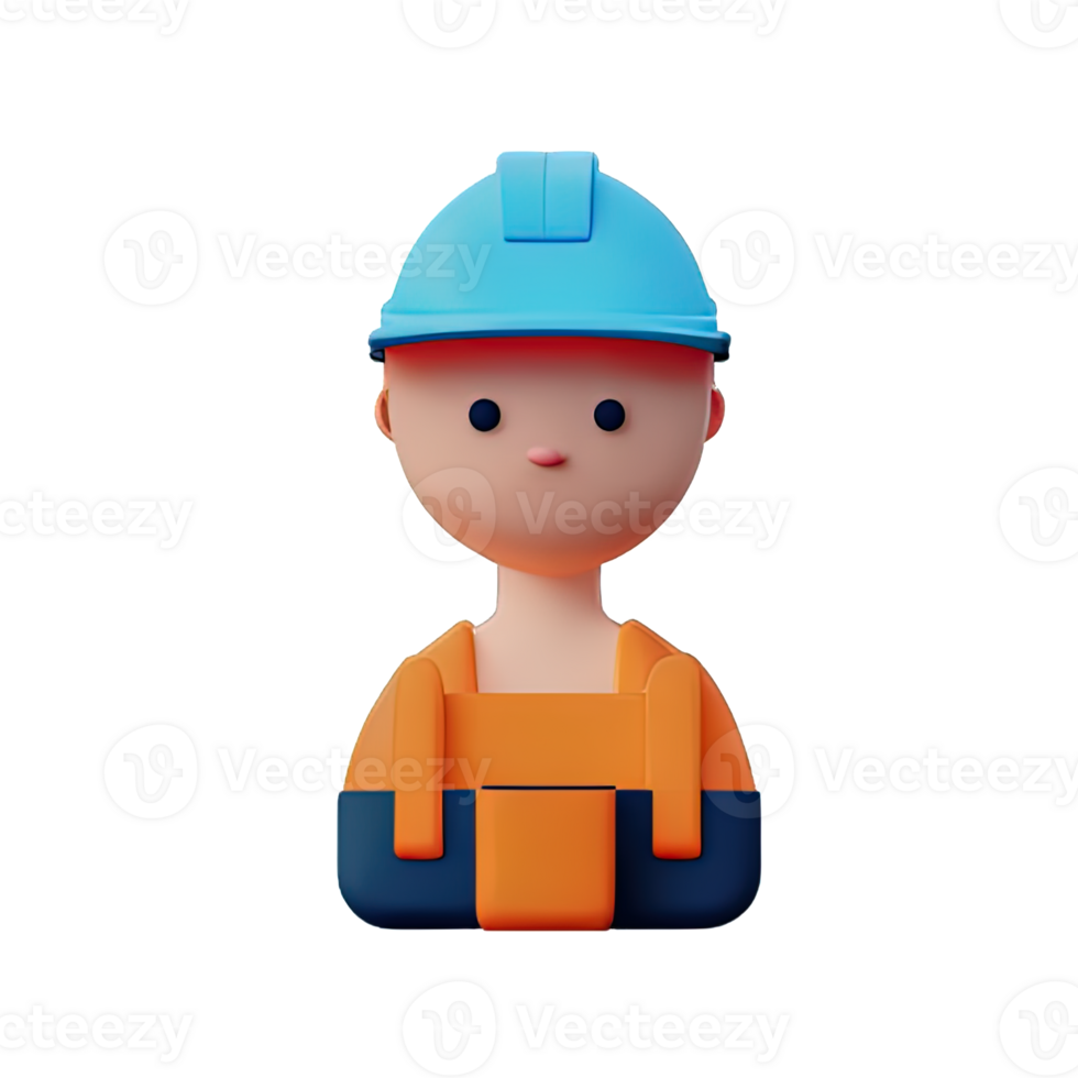 Engineer 3D Illustration png