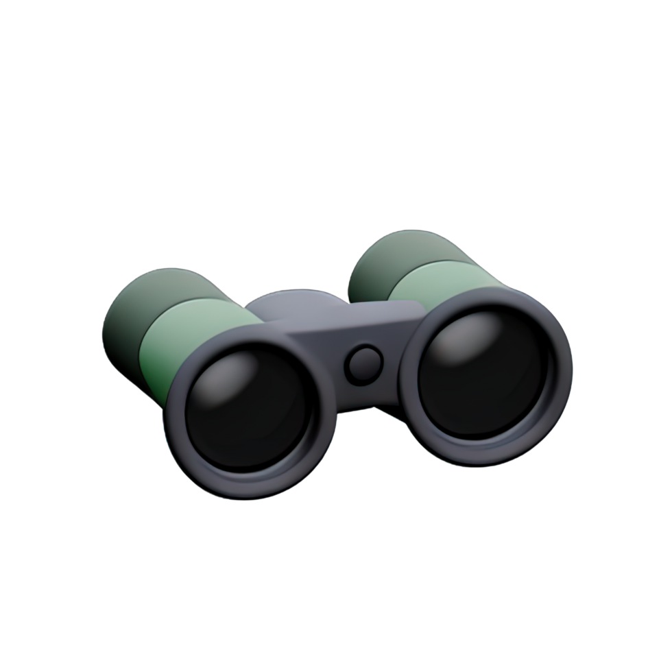 3d binocolo icona png