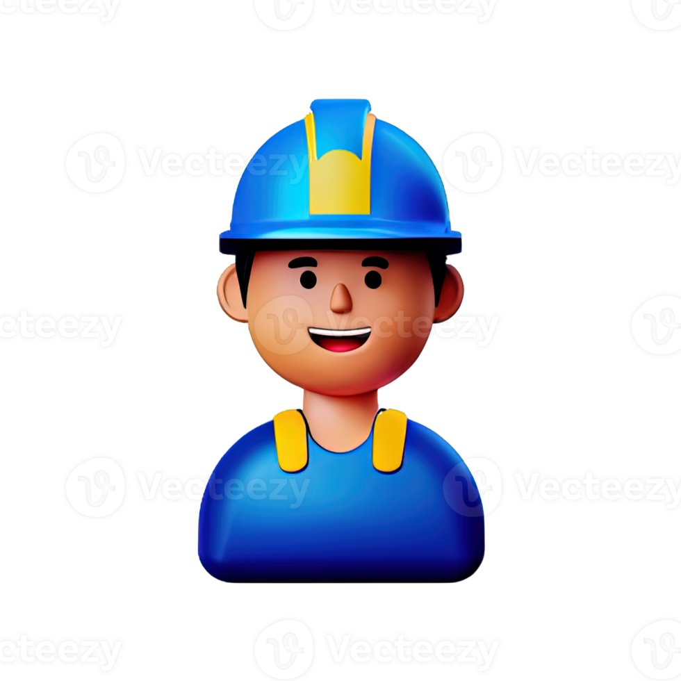 Engineer 3D Illustration png