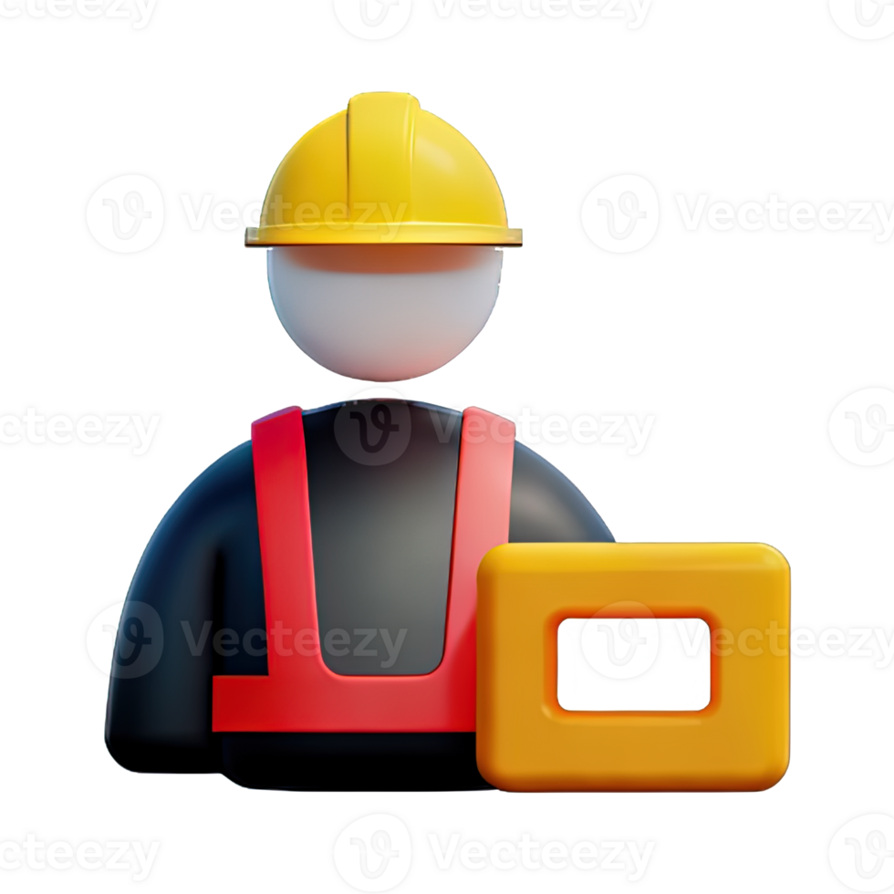 Engineer 3D Illustration png