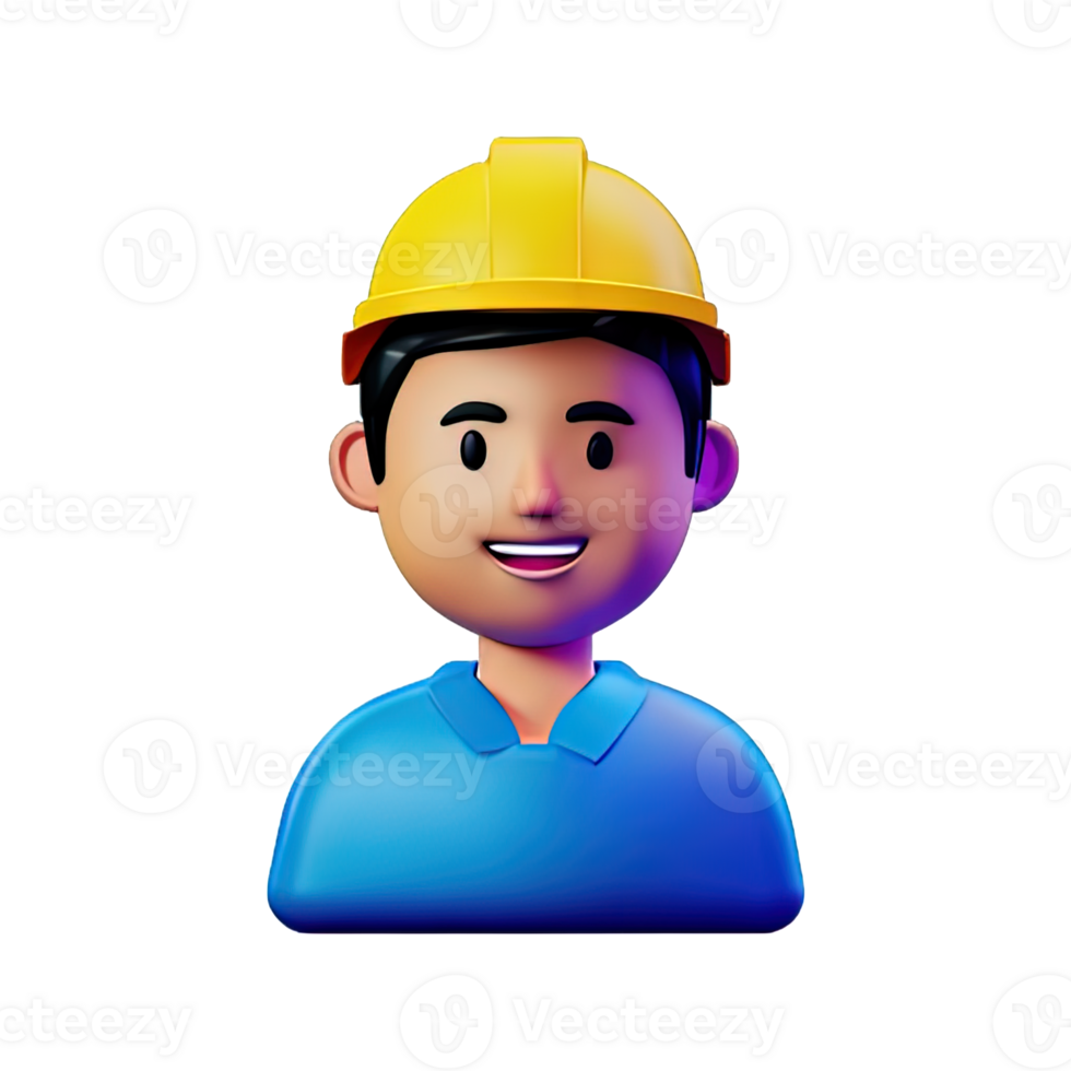 Engineer 3D Illustration png