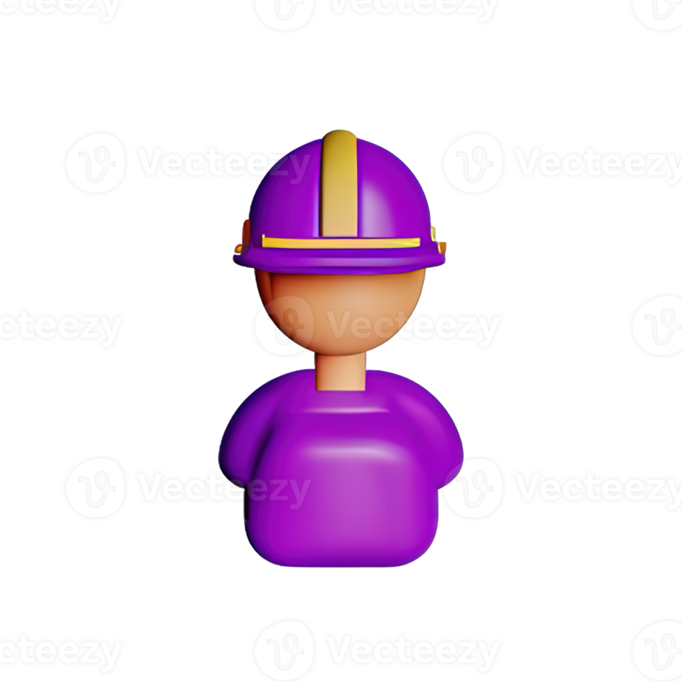 Engineer 3D Illustration png