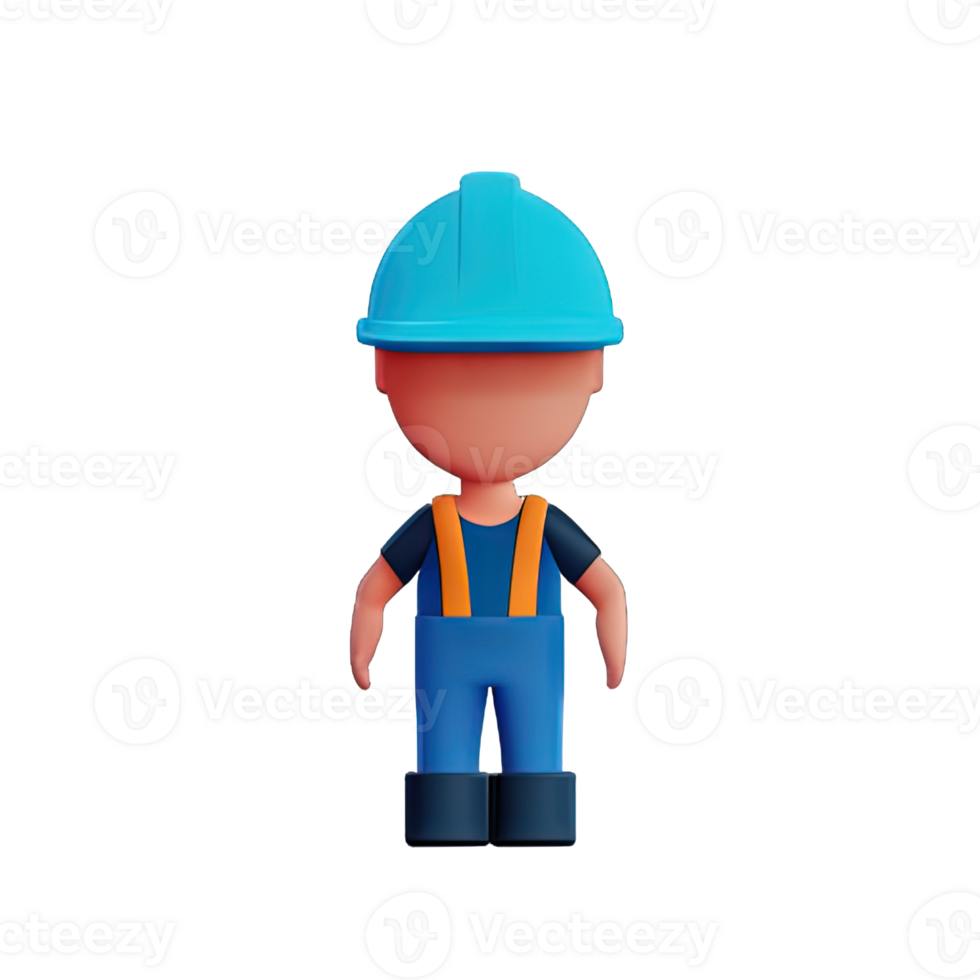 Engineer 3D Illustration png
