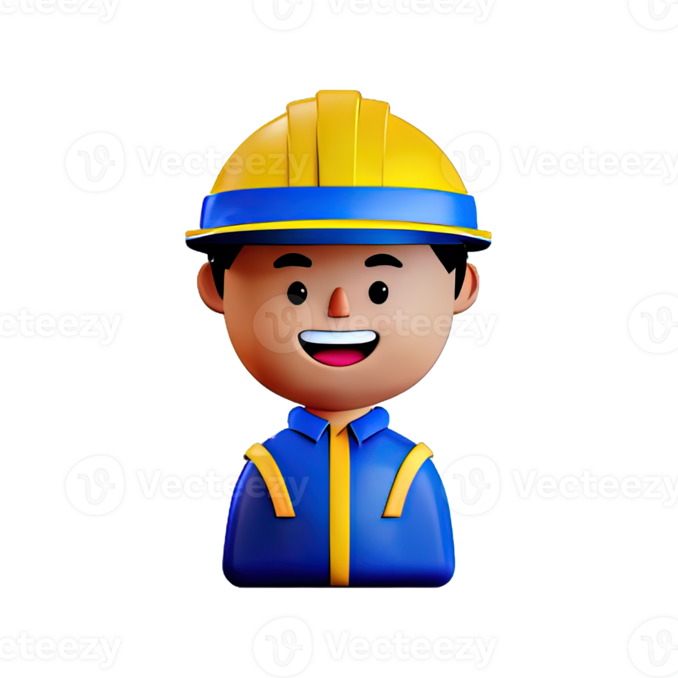 Engineer 3D Illustration png