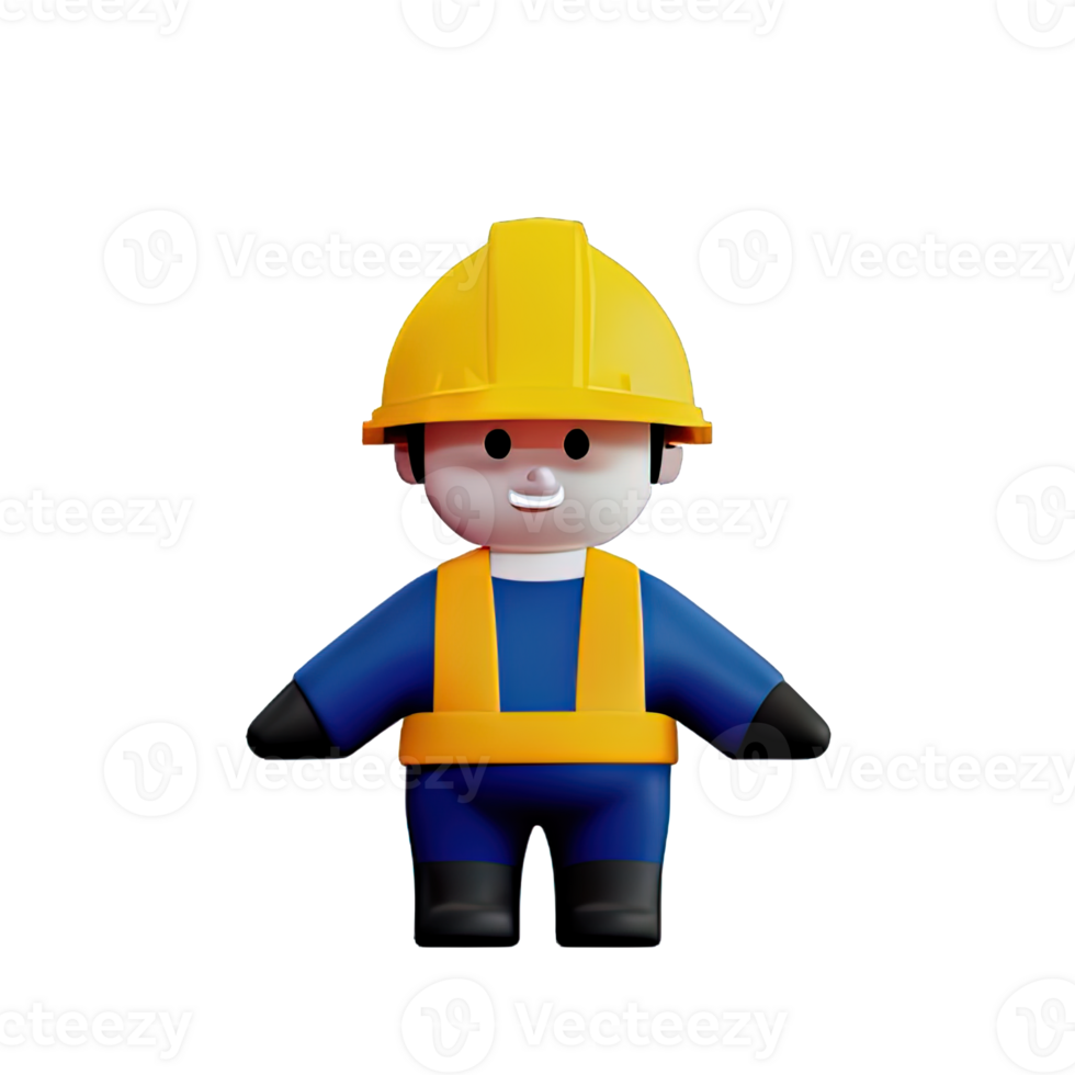 Engineer 3D Illustration png