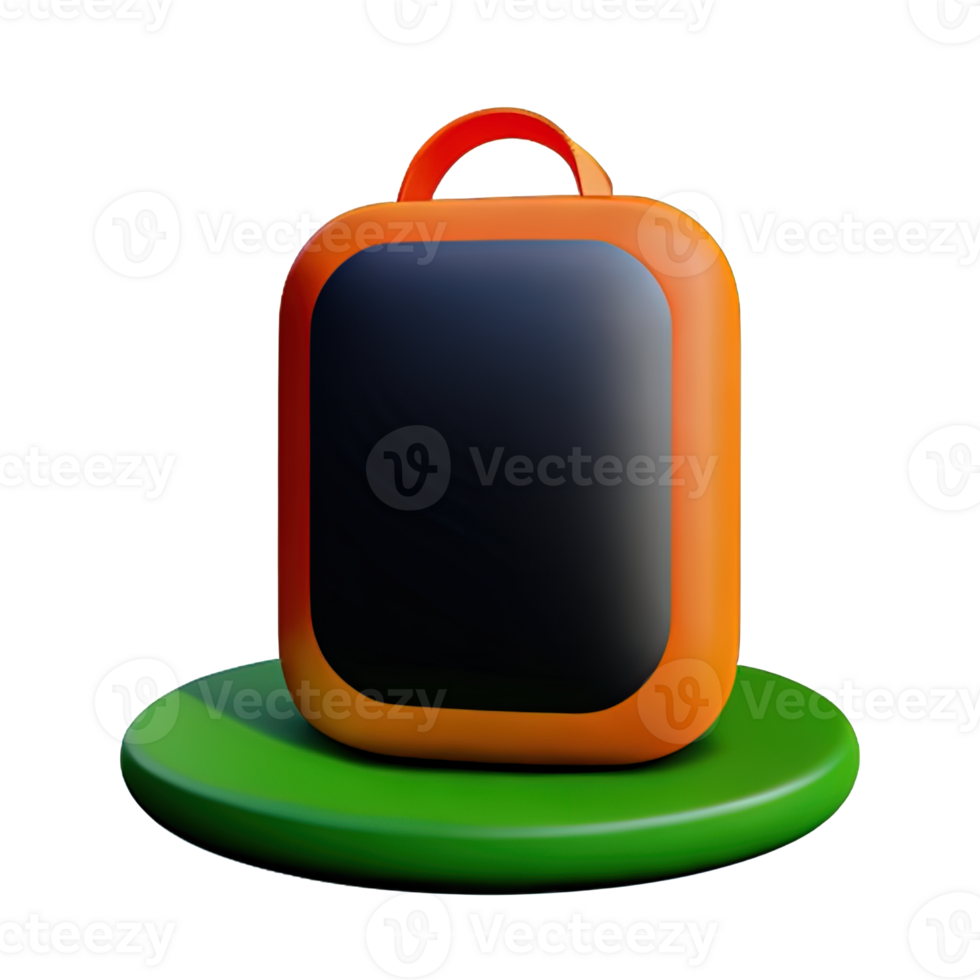 3d sac Extérieur camping png