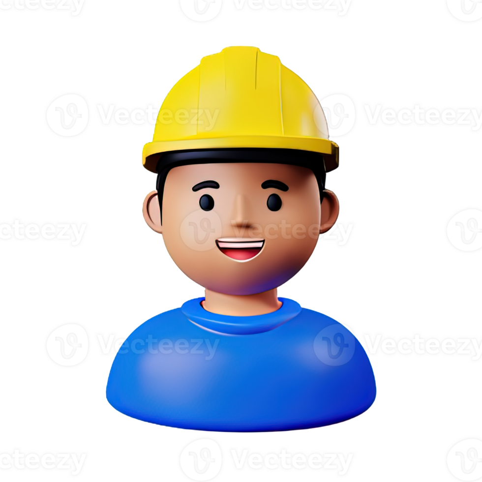 Engineer 3D Illustration png