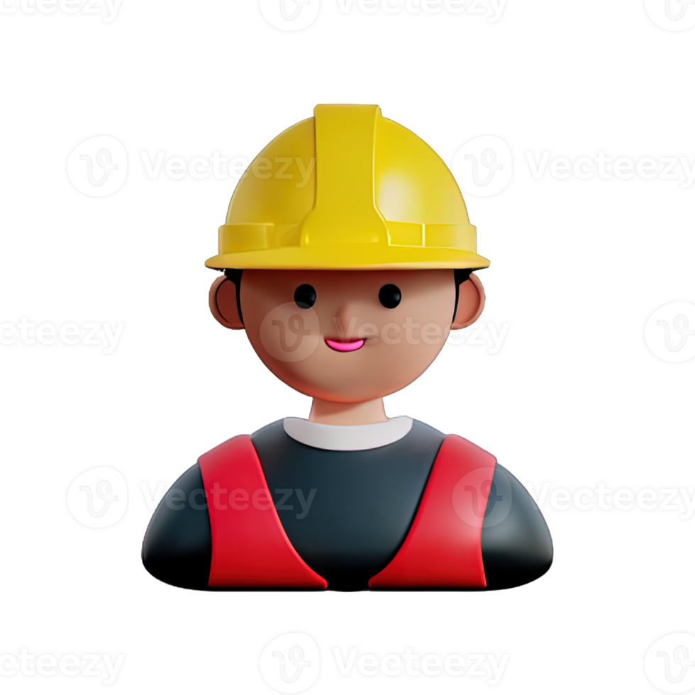 Engineer 3D Illustration png