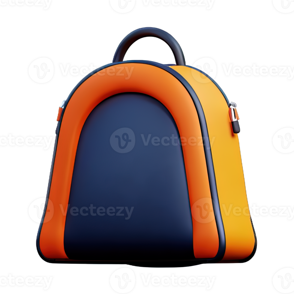 3d bag outdoor camping png