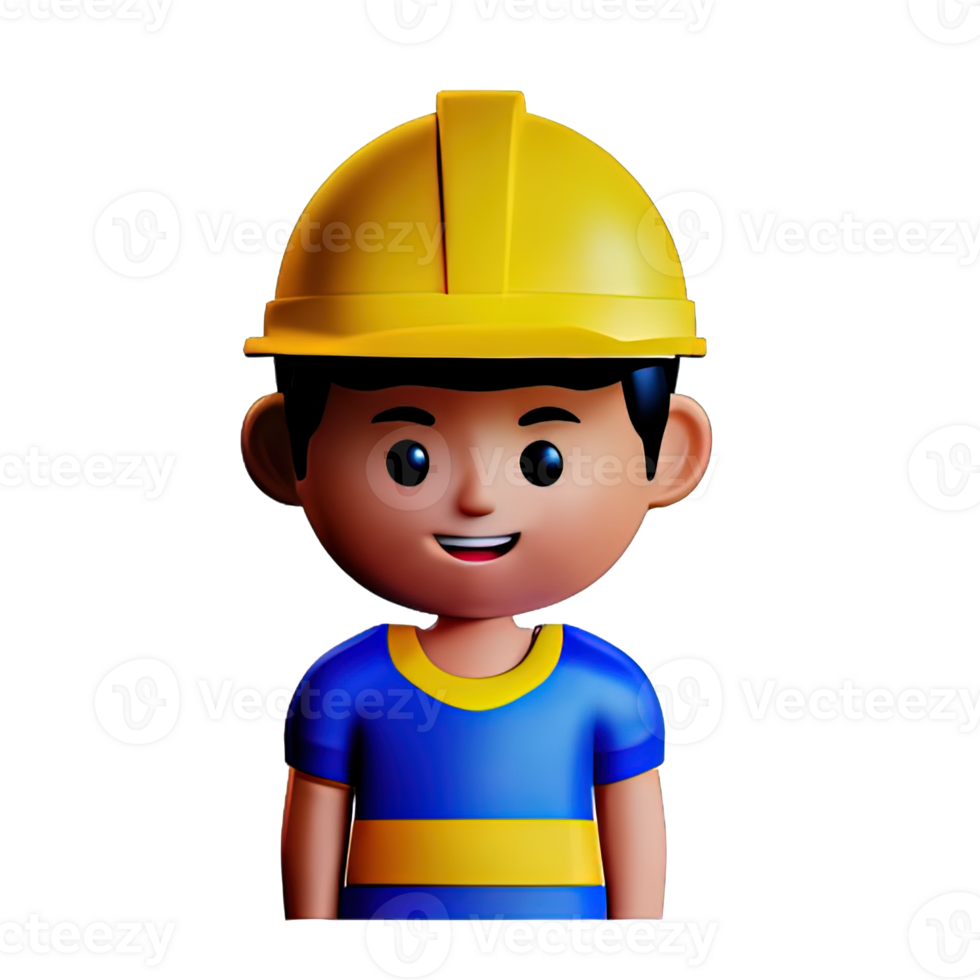 Engineer 3D Illustration png