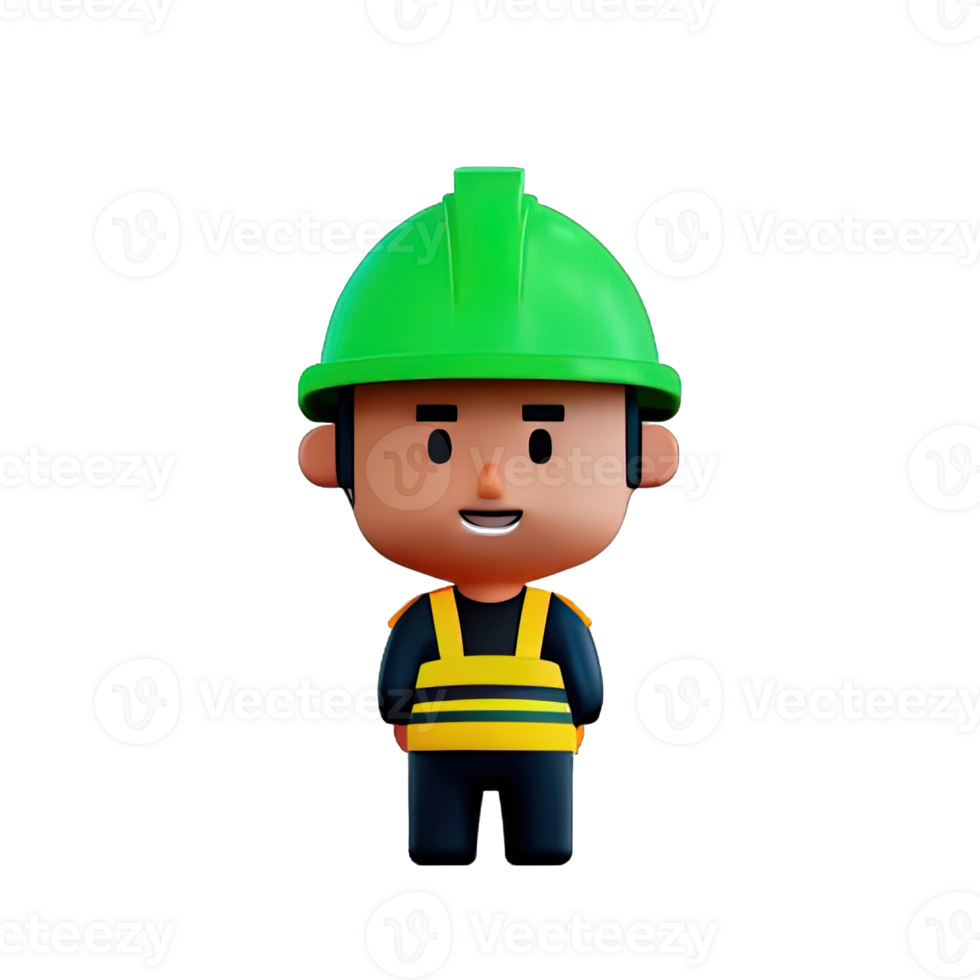 Engineer 3D Illustration png