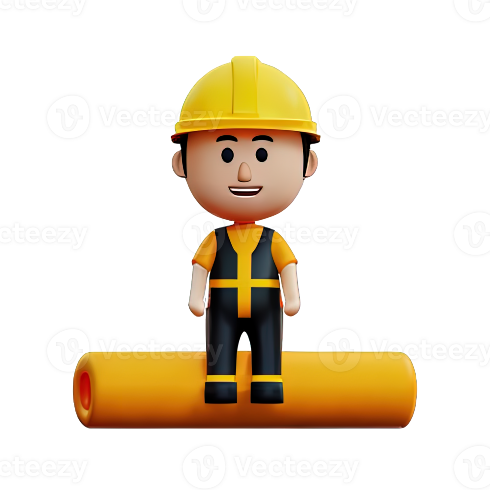Engineer 3D Illustration png
