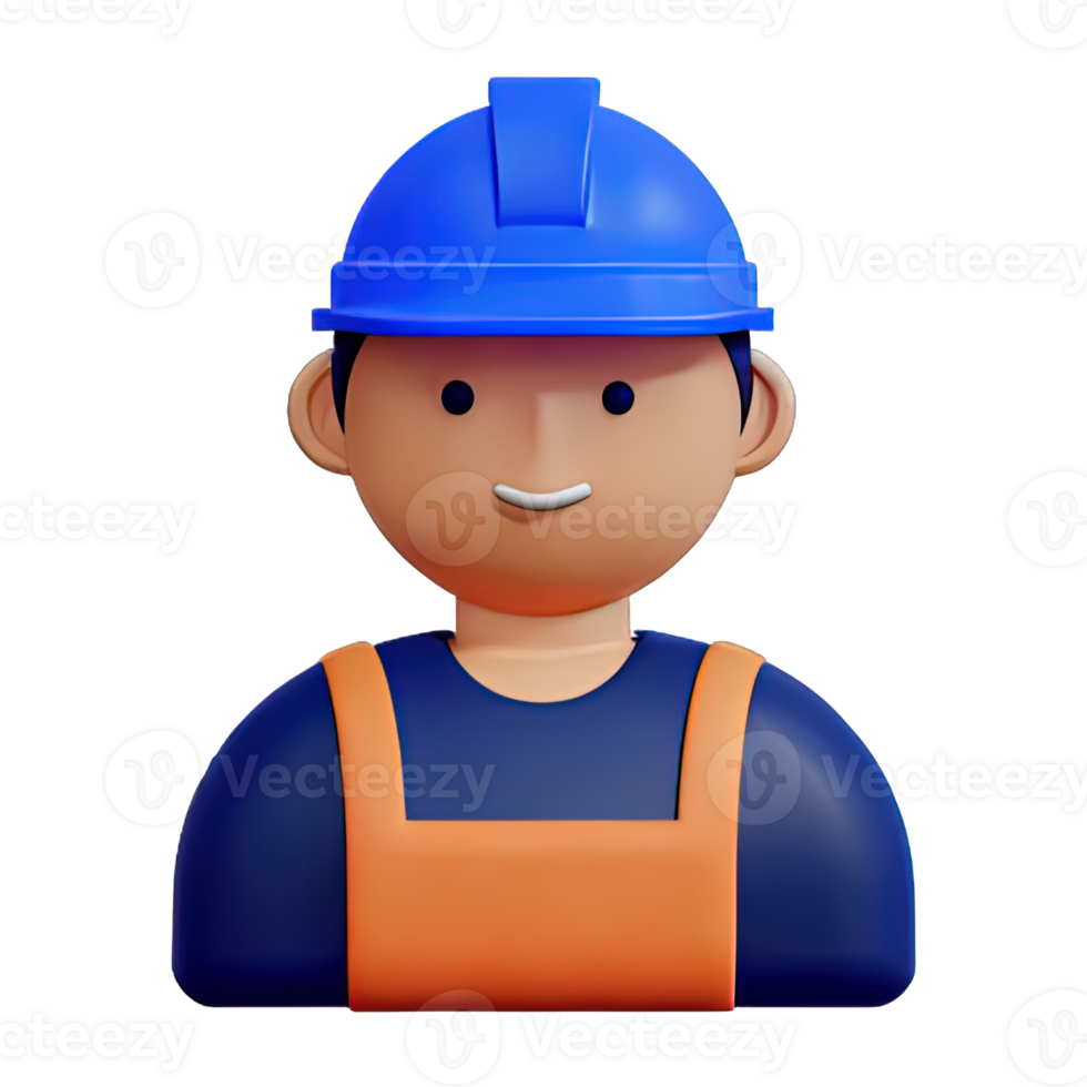 Engineer 3D Illustration png