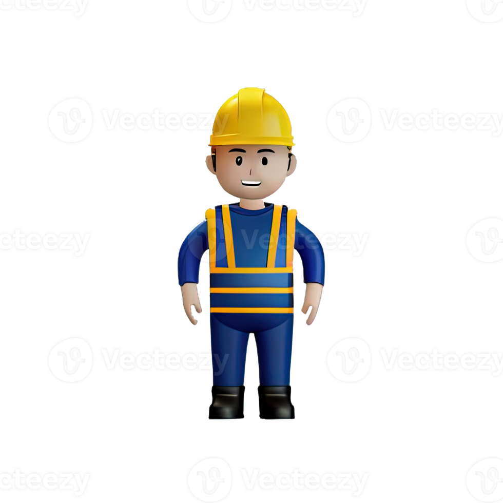 Engineer 3D Illustration png