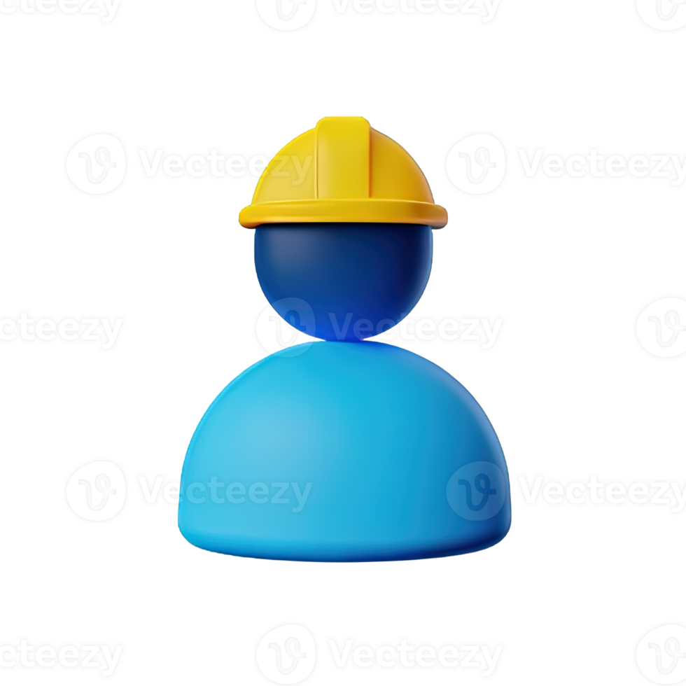 Engineer 3D Illustration png