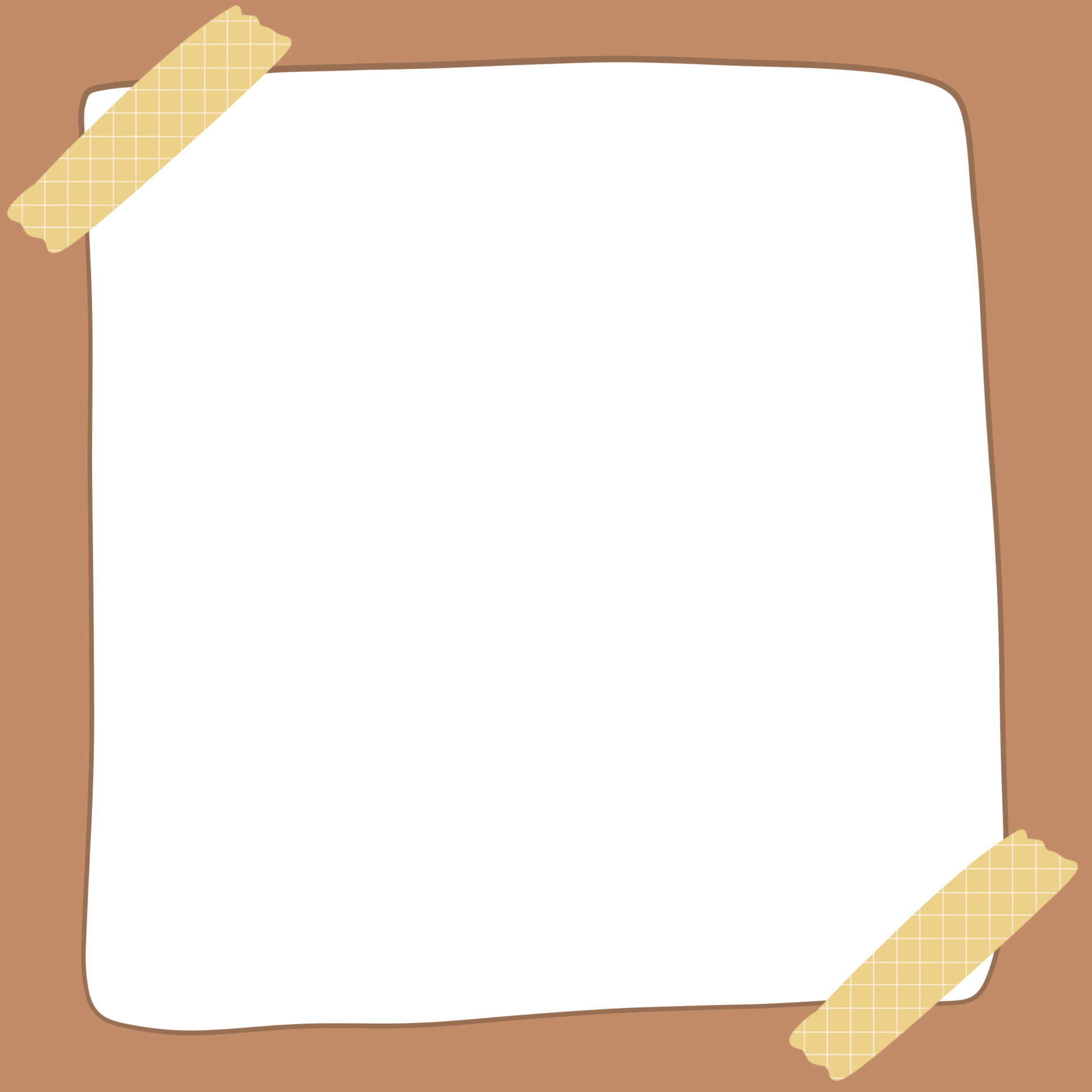 photo frames with color sticky note 24763795 PNG