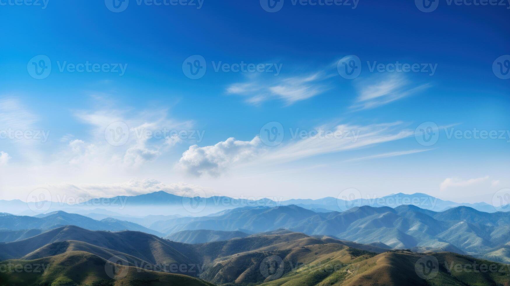 Mountains nature background. Illustration photo