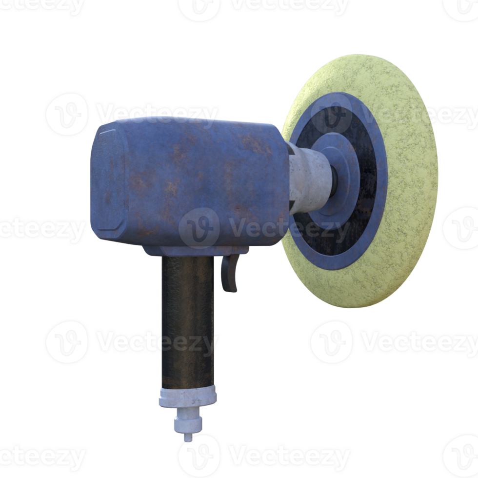 grinding machine isolated 3d png