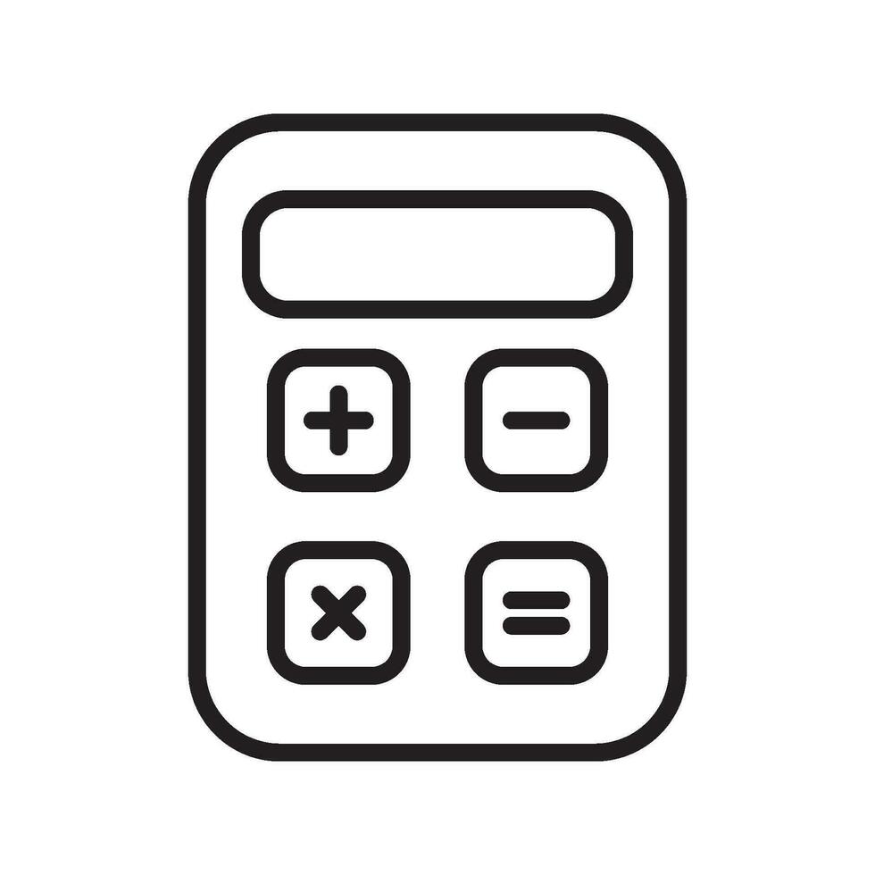 calculator icon vector illustration