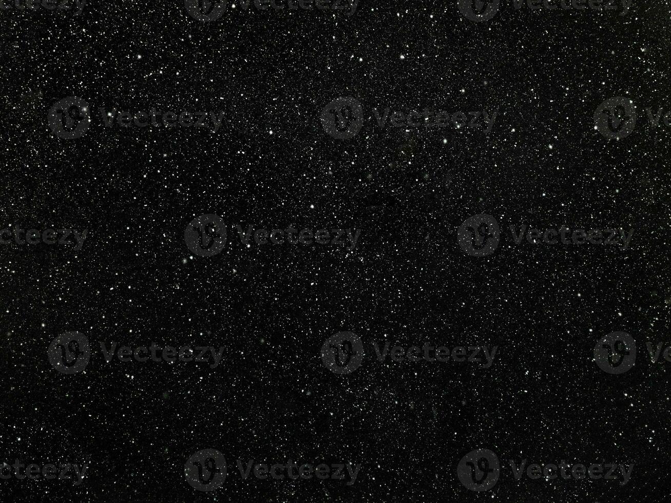 estrellas en un negro cielo, resumen negro antecedentes con blanco puntos foto