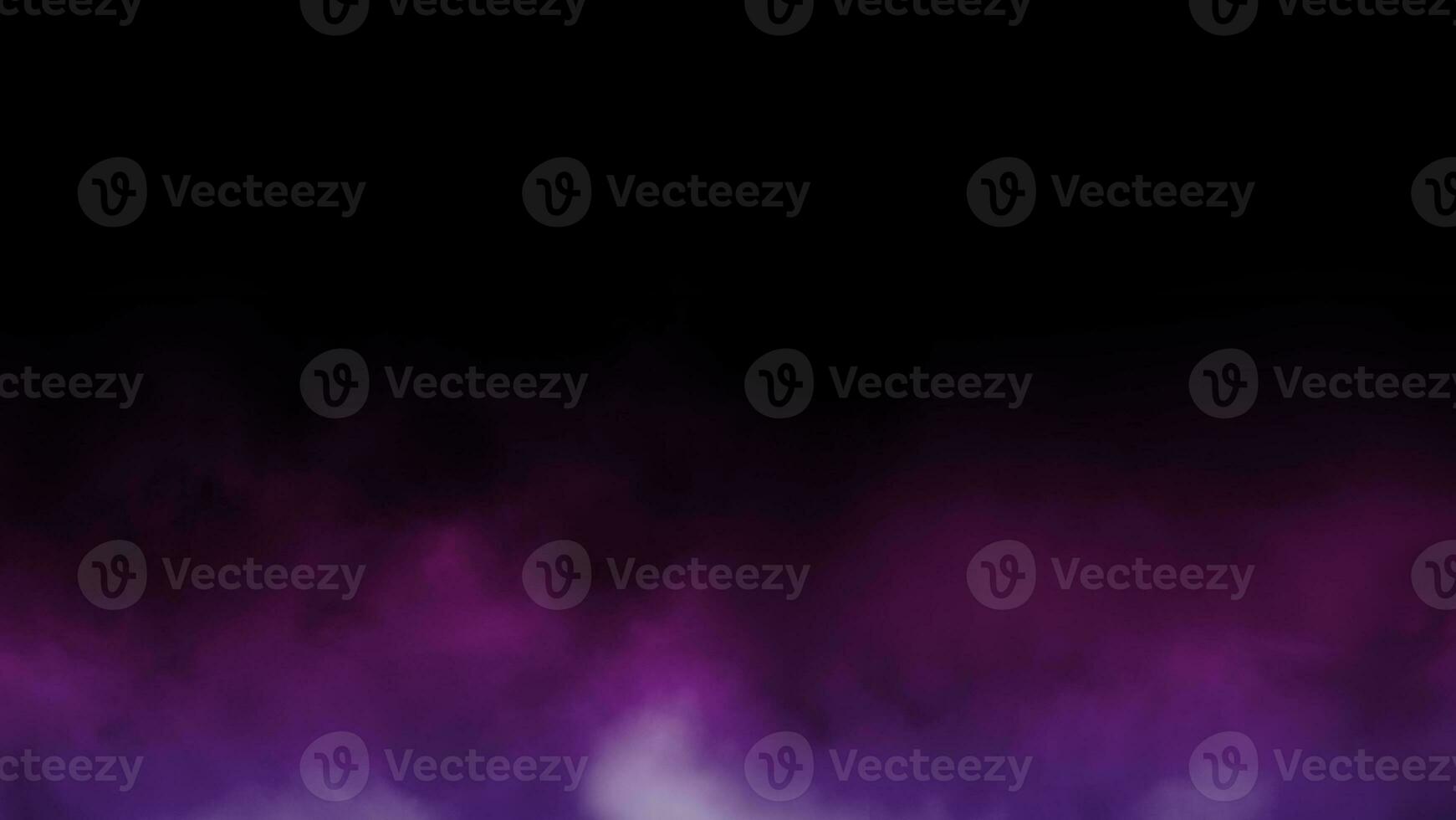 Abstract multicolor fog and smoke on black color background. photo