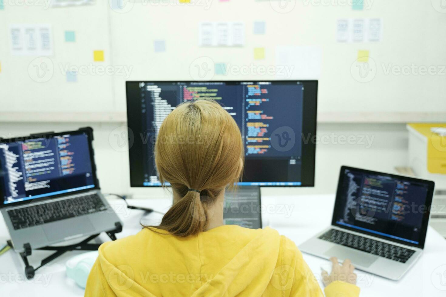 programador es codificación y programación software. foto