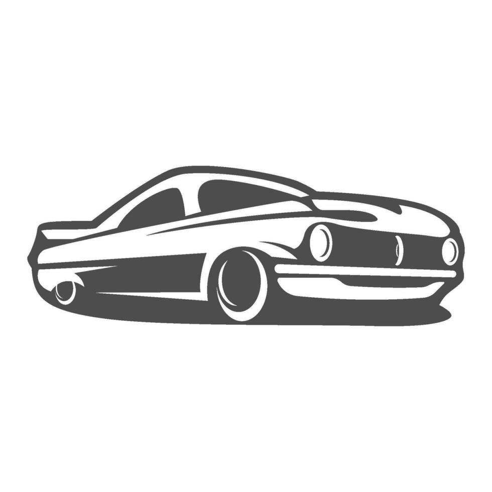 Muscle cars icon design vector