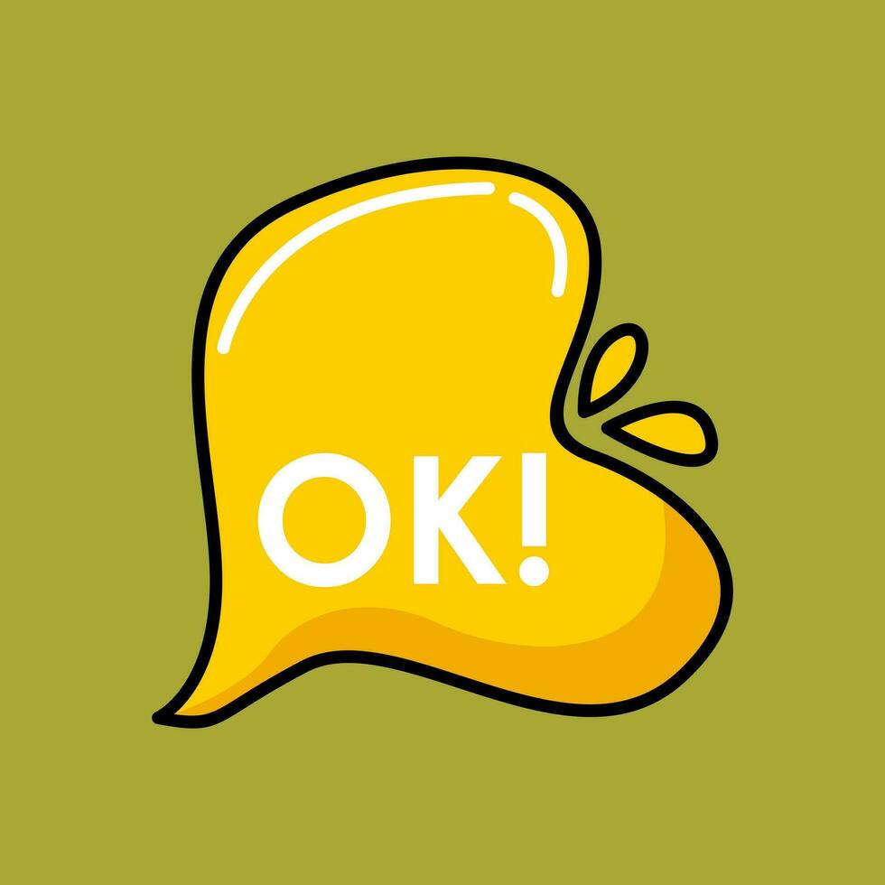 Special cute colorful speech bubbles vector